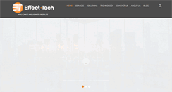 Desktop Screenshot of effect-tech.com